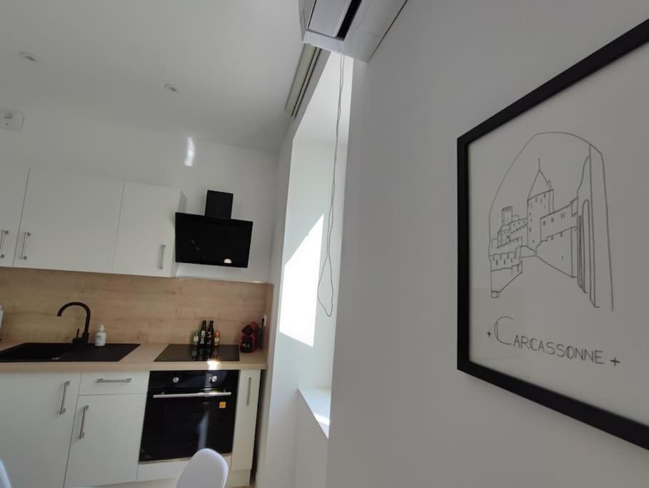 Pause Entre Cite Et Bastide *Clim *Wifi *Smart Tv Apartment Carcassonne Ngoại thất bức ảnh